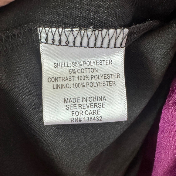 ModCloth Velvet Fit & Flare Dress Small Plum Purple Holiday Christmas Party Clas - Picture 8 of 11